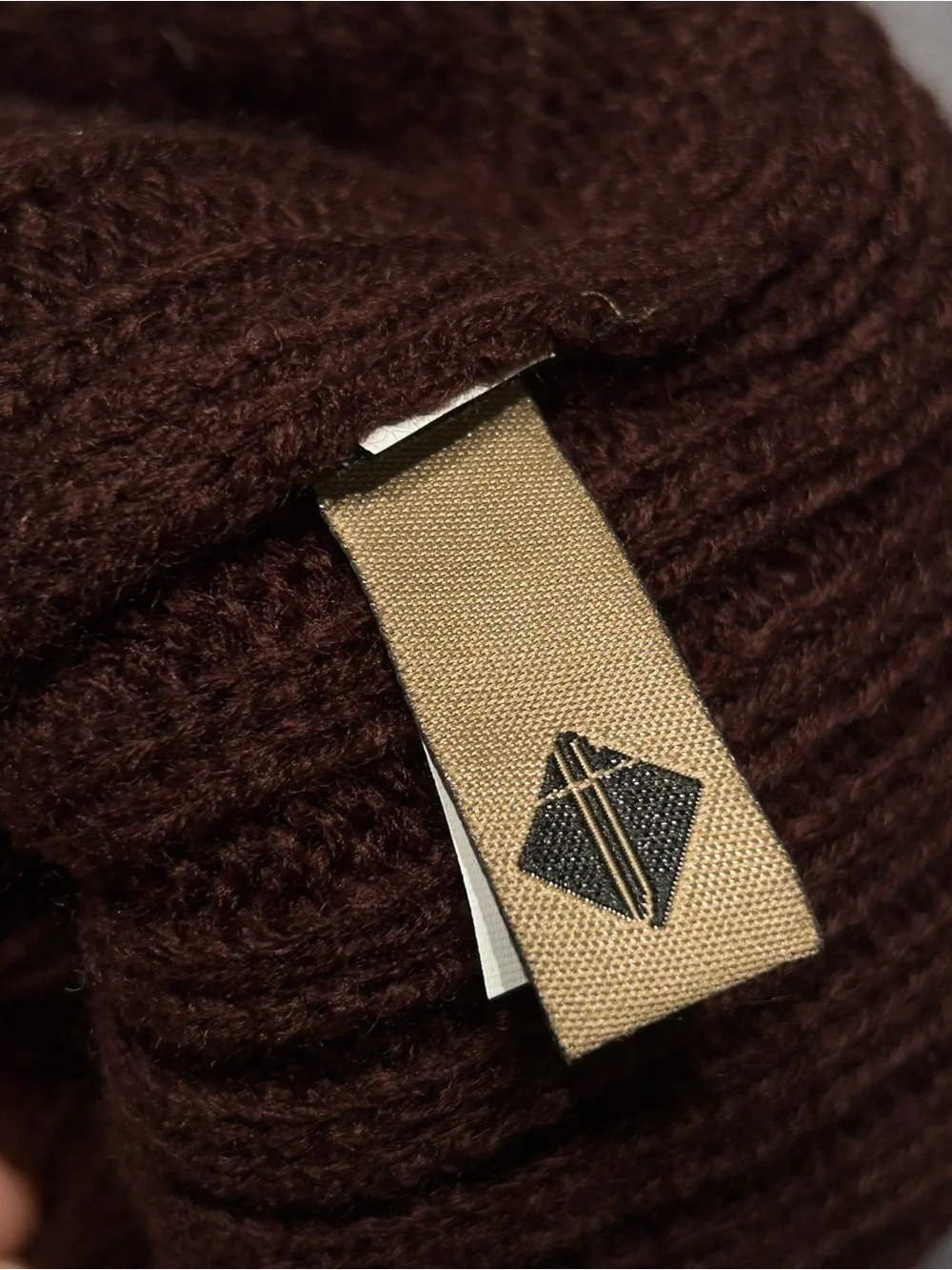 IF Collection Dark Brown Short Knitted Leg Warmers/Ankle Cuffs